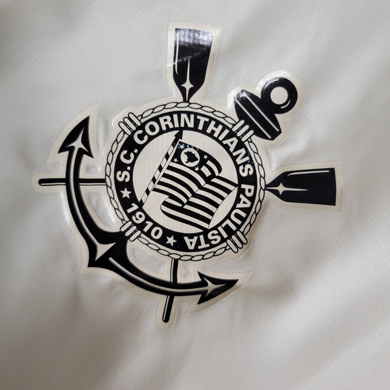 Jaqueta Corta-Vento Corinthians Nike - Bege