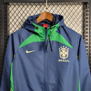 Jaqueta Corta-Vento Brasil 23/24 Masculino Nike - Azul