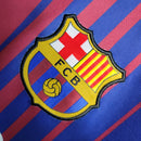 Camisa Barcelona Home 17/18 Retrô - Azul+Grená