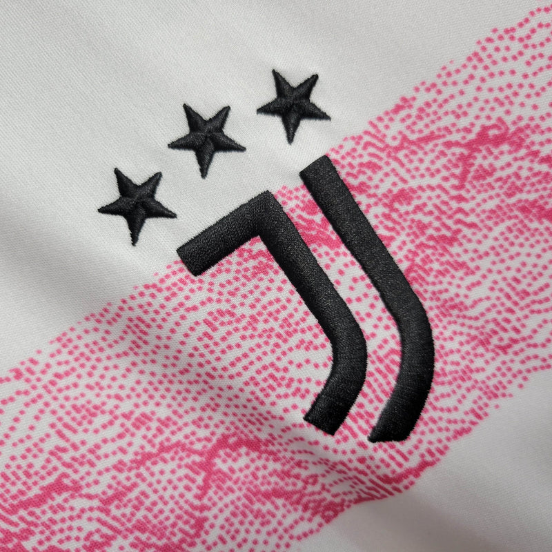 Camisa Juventus Away II | 23/24 Torcedor Adidas Masculino - Rosa