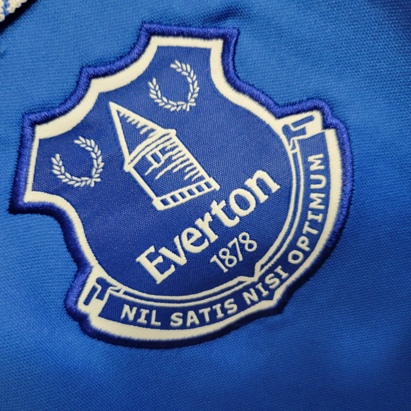 Camisa Everton Home | 23/24 Torcedor Hummel Masculino - Azul