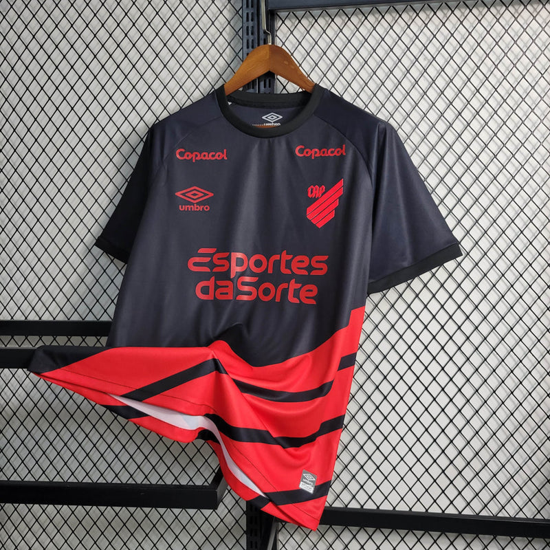 Camisa Athletico Paranaense Away I 23/24 Torcedor Umbro Masculino - Preto