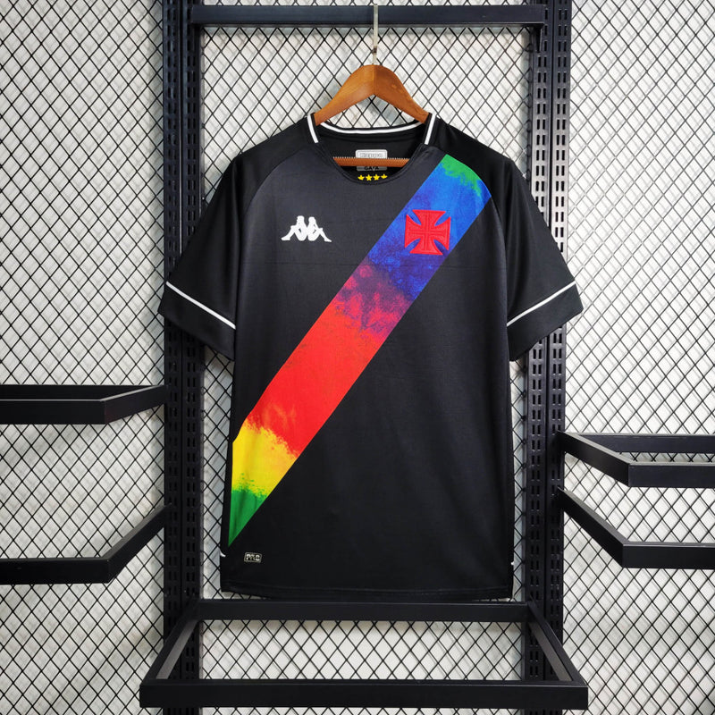 Camisa Vasco da Gama Edição Especial I 21/22 I Torcedor Kappa Masculino - Preto