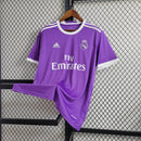 Camisa Real Madrid Retrô 17/18 | Torcedor Adidas Masculino - Roxo