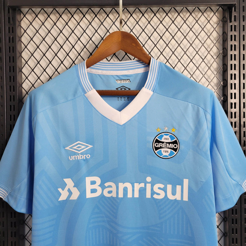 Camisa Grêmio Edição Especial Celeste I 22/23 Torcedor Umbro Masculino - Azul Celeste