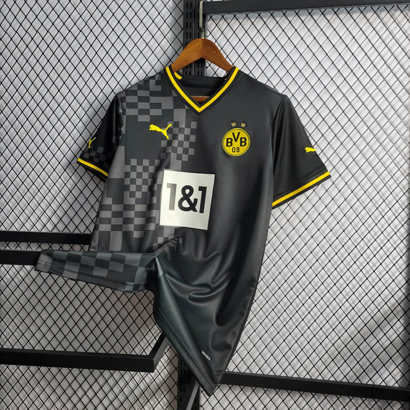 Camisa Borussia Dortmund Away II | 22/23 Torcedor Puma Masculino - Preto