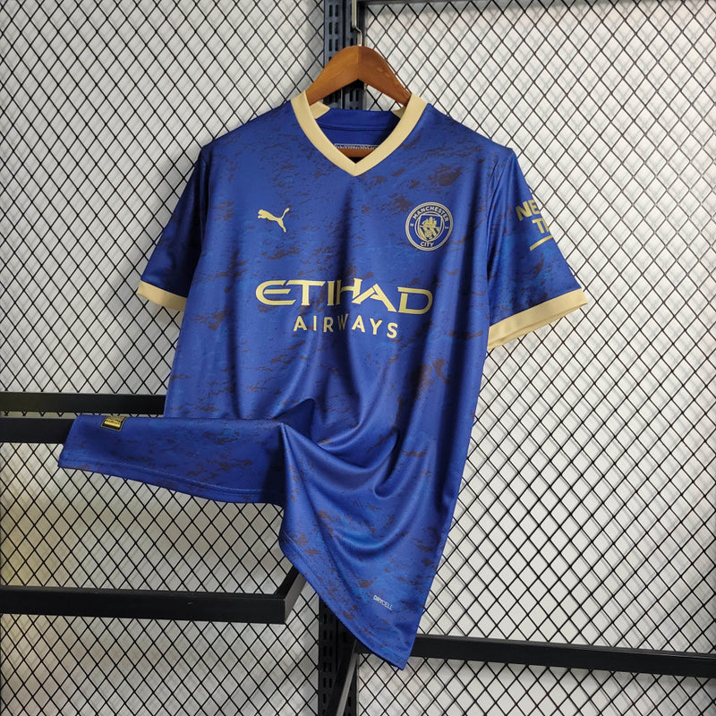 Camisa Manchester City Edição Especial | 23/24 Torcedor Puma Masculino - Azul Escuro