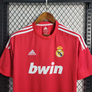 Camisa Retrô Real Madrid Third 11/12- Vermelho