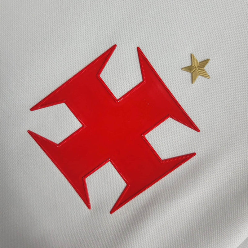 Camisa Vasco Goleiro I 23/24 Torcedor Kappa Masculino - Branco