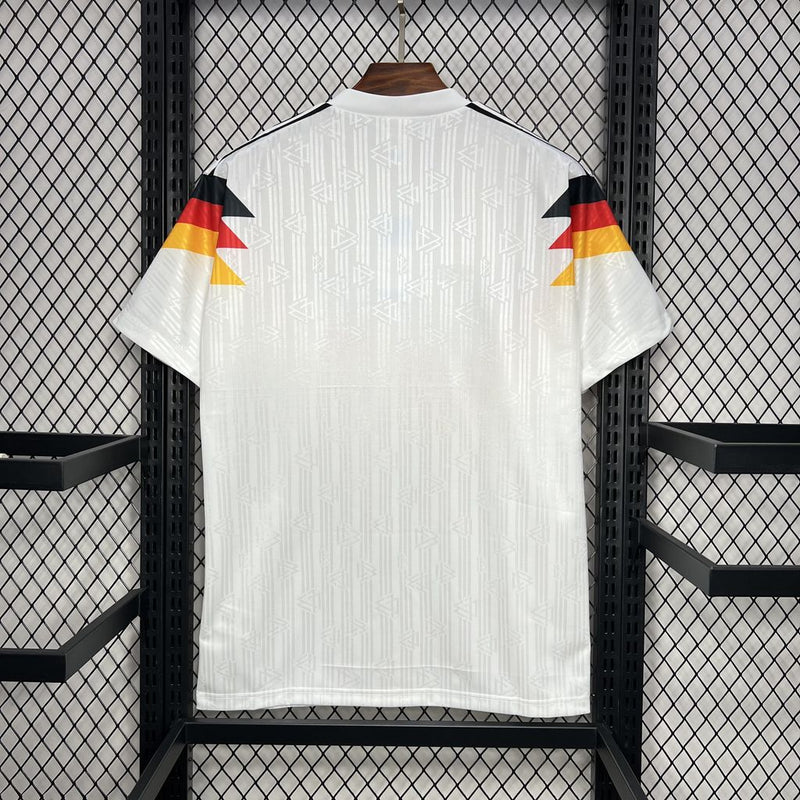 Camisa Alemanha Home 1990 Retrô - Branco