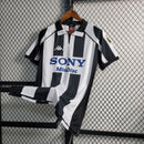 Camisa Retrô Juventus Home 97/98 - Branco+Preto