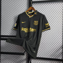 Camisa Barcelona Away II | 20/21 Torcedor Nike Masculino - Preto e Dourado