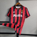 Camisa Retrô AC Milan Home 93/94 - Vermelho+Preto