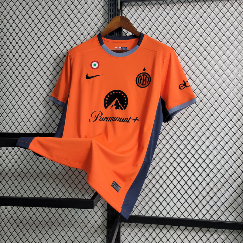 Camisa  Inter de Milão Away III | 23/24 Torcedor Nike Masculino - Laranja