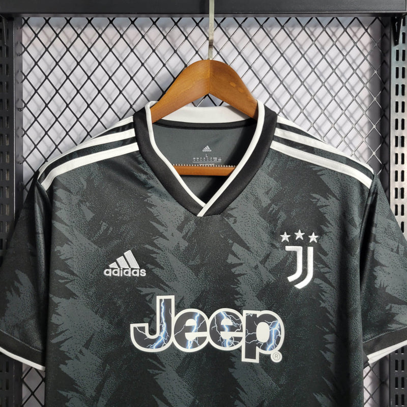 Camisa Juventus Away II | 22/23 Torcedor Adidas Masculino - Preto