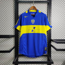 Camisa Boca Juniors Home 2005 Retrô - Azul