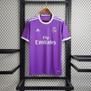 Camisa Real Madrid Retrô 17/18 | Torcedor Adidas Masculino - Roxo
