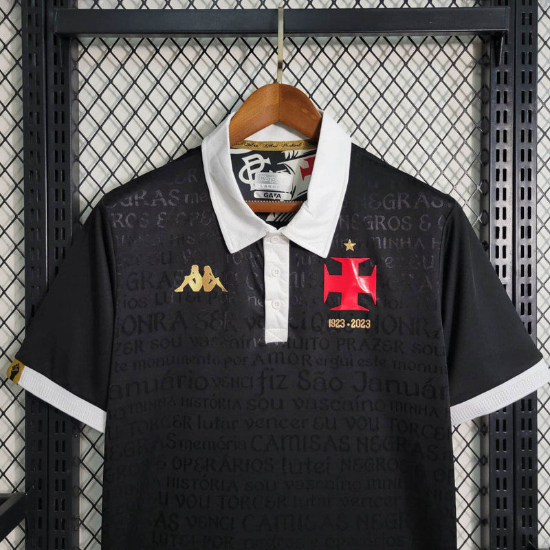 Camisa Vasco III 23/24  Kappa Masculina - Preto