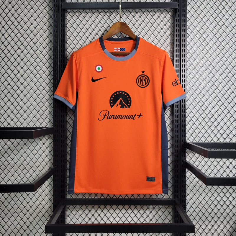 Camisa  Inter de Milão Away III | 23/24 Torcedor Nike Masculino - Laranja