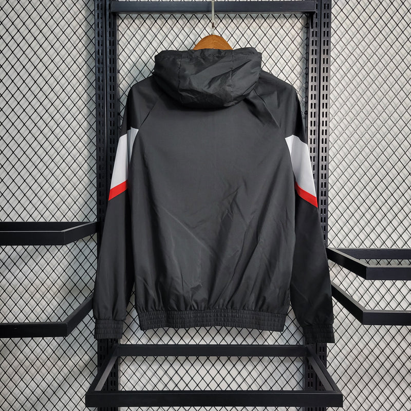 Jaqueta Corta-Vento Barcelona 23/24 Masculino Nike - Preto