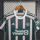Camisa Manchester United Away | 23/24 Torcedor Adidas Masculino - Cinza