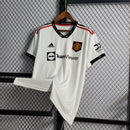 Camisa Manchester United Away II | 22/23 Torcedor Adidas Masculino - Branco