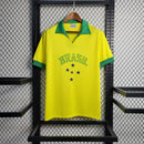 Camisa Brasil Home 1958 Retrô - Amarelo