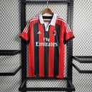 Camisa Retrô AC Milan Home 12/13 - Vermelho+Preto