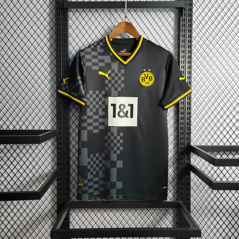 Camisa Borussia Dortmund Away II | 22/23 Torcedor Puma Masculino - Preto