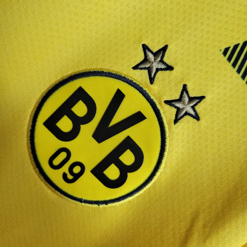 Camisa Borussia Dortmund Away III | 22/23 Torcedor Puma Masculino - Amarelo