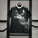 Camisa Retrô Real Madrid Third 14/15 - Preto