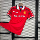 Camisa Retrô Manchester United Home 98/99 - Vermelho