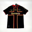 Camisa Bayer 04 Leverkusen Away | 24/25 Torcedor Masculino - Preto Dourado