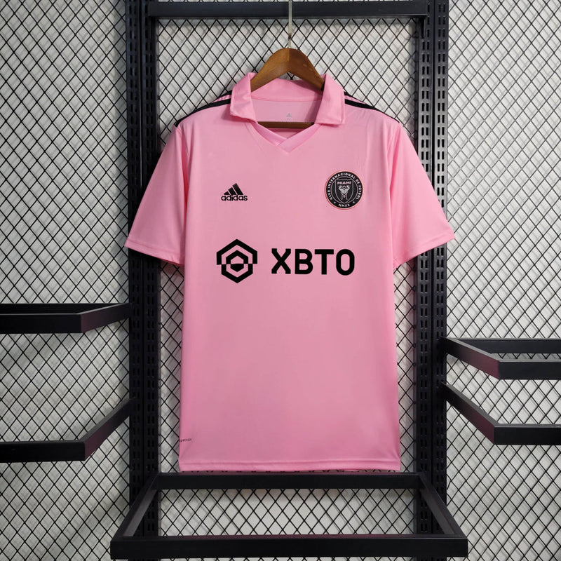 Camisa Inter Miami Home | 22/23 Torcedor Adidas Masculino - Rosa
