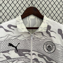 Jaqueta Corta-Vento Manchester City Dupla-Face 24/25 Masculino Puma - Branco