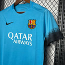 Camisa Barcelona Away 15/16 Retrô - Azul