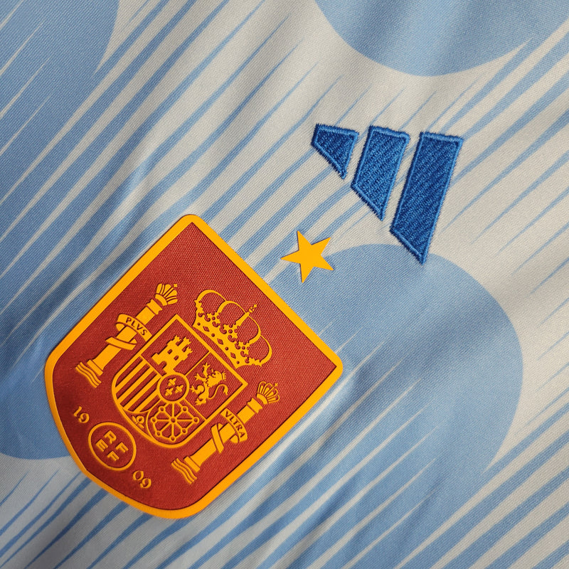 Camisa Espanha Away II | 22/23 Torcedor Adidas Masculino - Azul