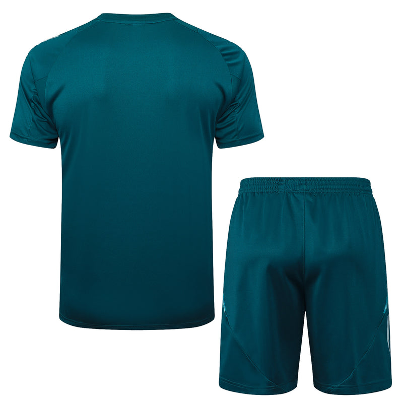 Kit Treino Cruzeiro 25/26 Masculino Adidas - Verde Escuro