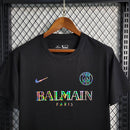 Camisa PSG Edição Especial | 23/24 Torcedor Nike Masculino - Preto Balmain