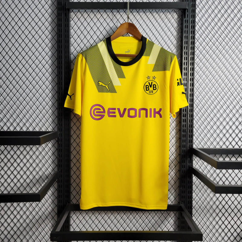 Camisa Borussia Dortmund Away III | 22/23 Torcedor Puma Masculino - Amarelo