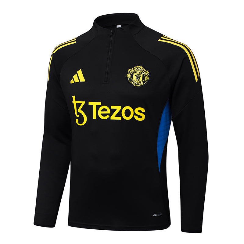 Conjunto Manchester United 25/26 Masculino Adidas - Preto