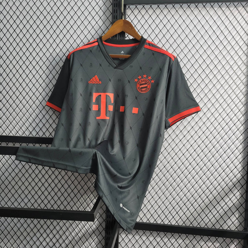 Camisa Bayern Munchen Away III | 22/23 Torcedor Adidas Masculino - Preto