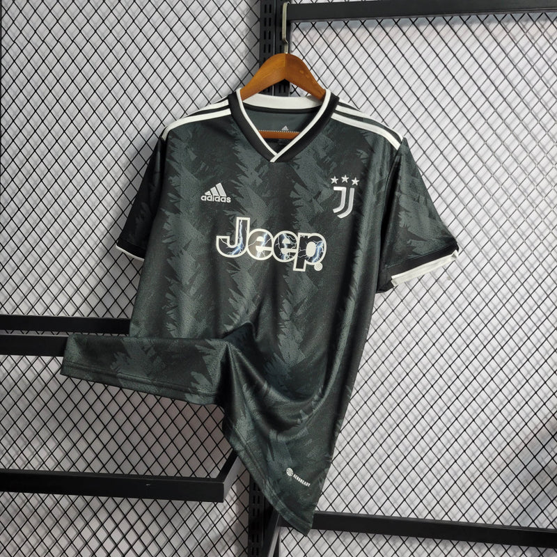 Camisa Juventus Away II | 22/23 Torcedor Adidas Masculino - Preto
