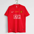 Camisa Retrô Manchester United Home 07/08 - Vermelho