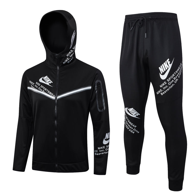 Conjunto Nike: Tech Fleece - Preto