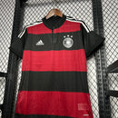 Camisa Alemanha Away 2014 Retrô - Vermelho+Preto