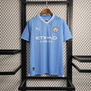 Camisa Manchester City Home I 23/24 Torcedor Puma Masculino - Azul