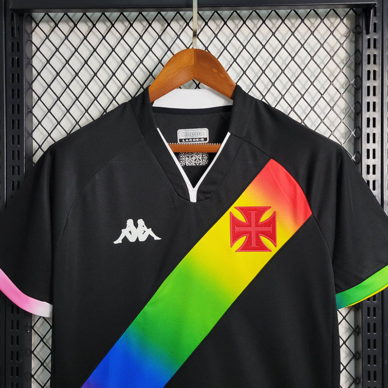 Camisa Vasco da Gama Edição Especial I 22/23 I Torcedor Kappa Masculino - Preto
