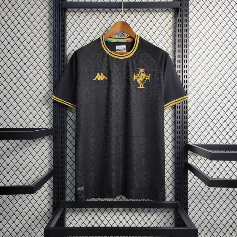 Camisa Vasco da Gama Away III | 22/23 Torcedor Kappa Masculino - Preto