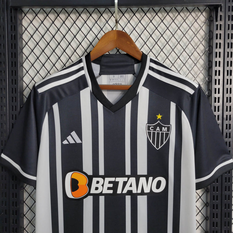 Camisa Atlético Mineiro | 23/24 Torcedor Adidas Masculino - Preto e Branco